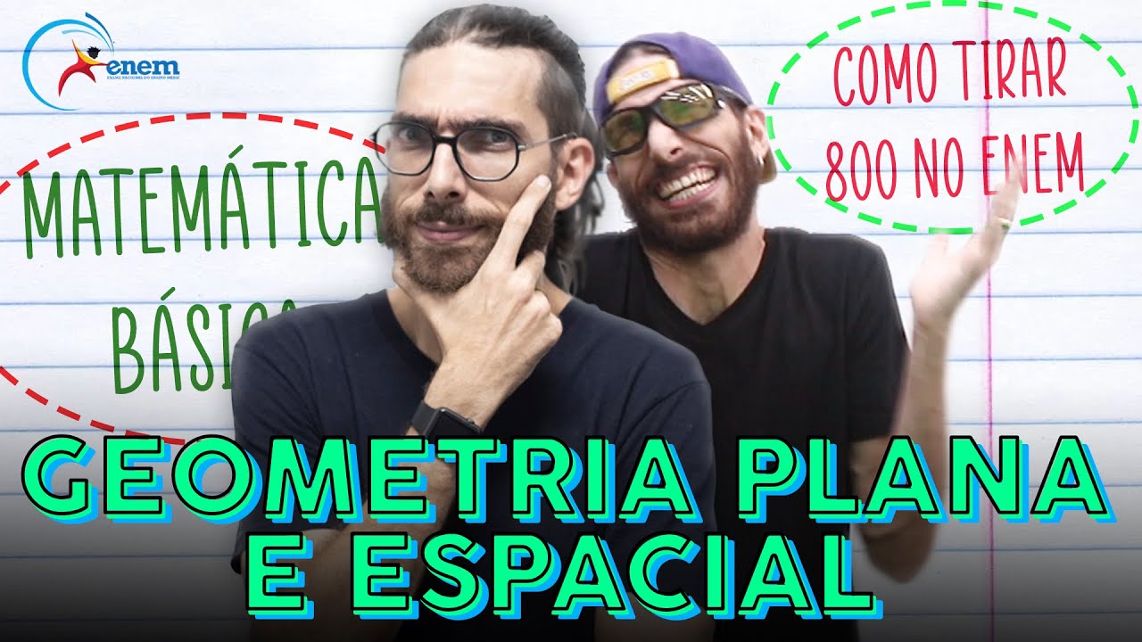 Aulão Completo de Geometria Plana e Espacial para o ENEM 2023 📐