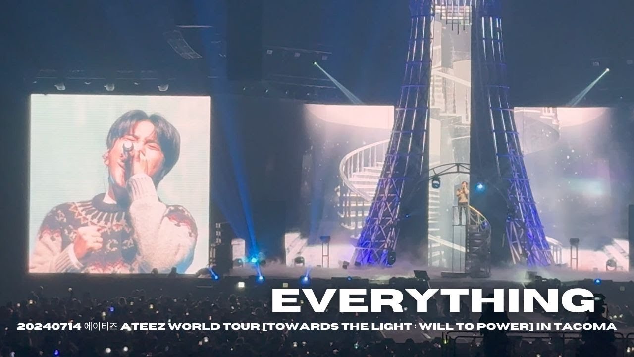 ATEEZ World Tour 'Towards the Light' in Tacoma 🌟