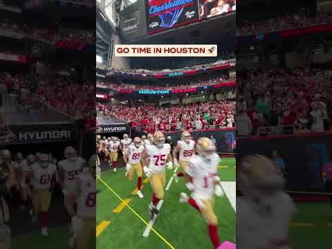 Here we go! #Houston #49ers #SanFrancisco