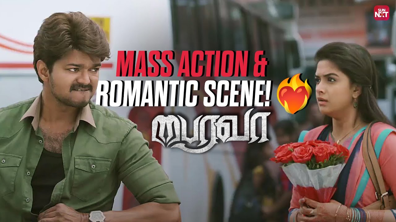 Bairavaa's Intense Interval Scene 🔥 | Vijay & Keerthy