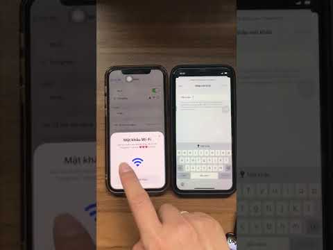 Cách chia sẻ mật khẩu wifi trên iPhone #Shorts