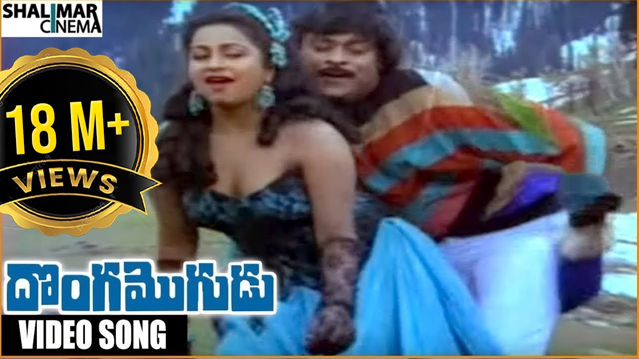 Donga Mogudu Telugu Movie | Nallanchu Tella Cheera Song | Chiranjeevi, Madhavi & Radhika 🎶