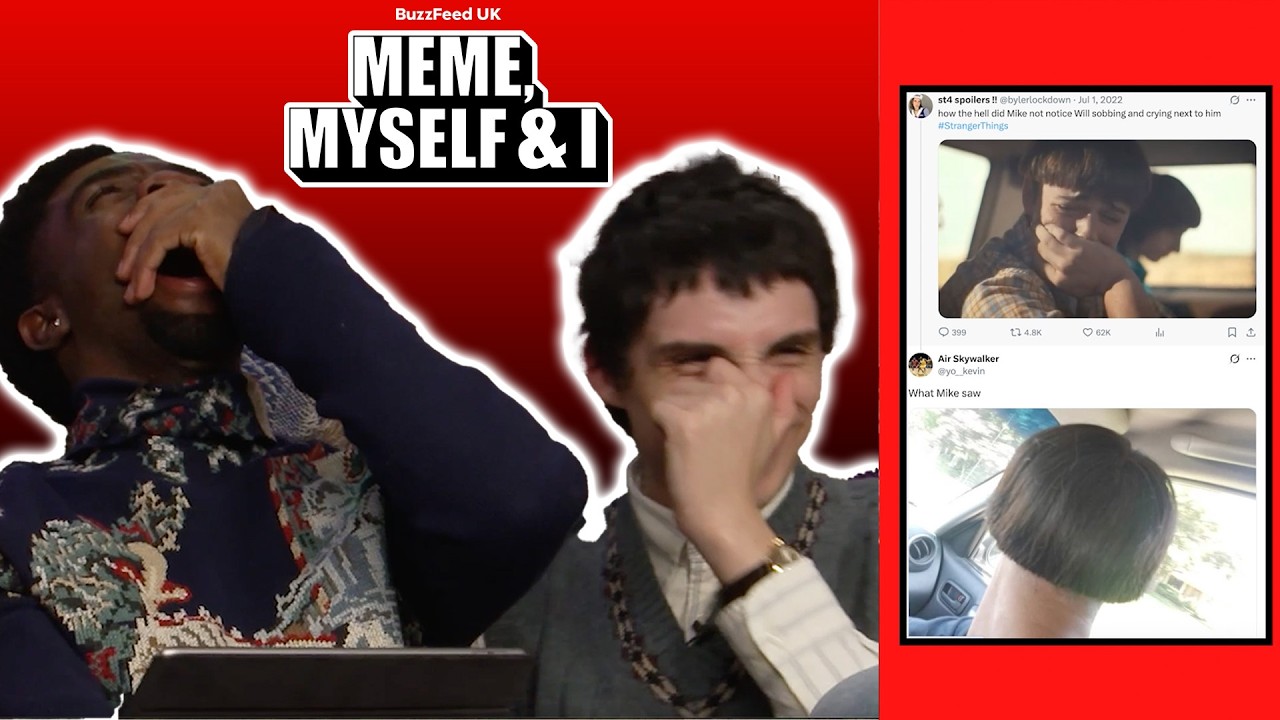 Stranger Things Cast Reacts to Funny Memes 😄