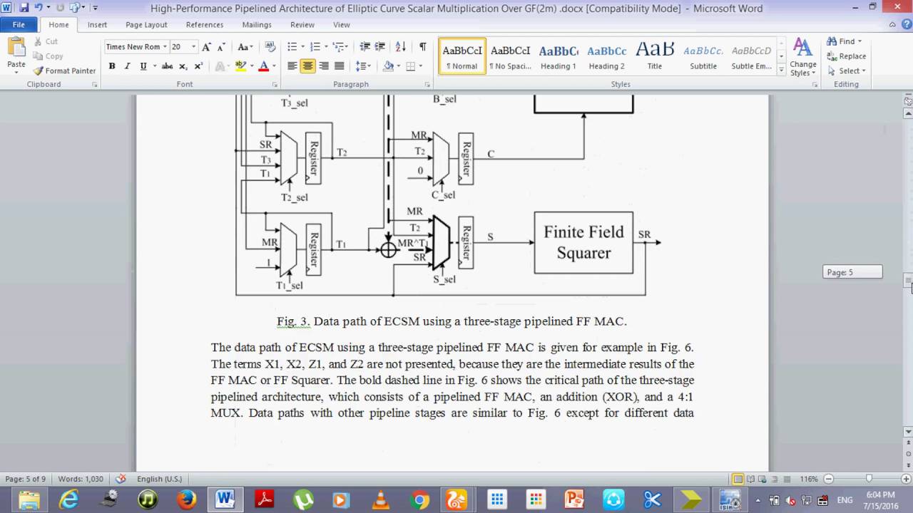 Efficient Pipelined Architecture for Elliptic Curve Scalar Multiplication over GF2m