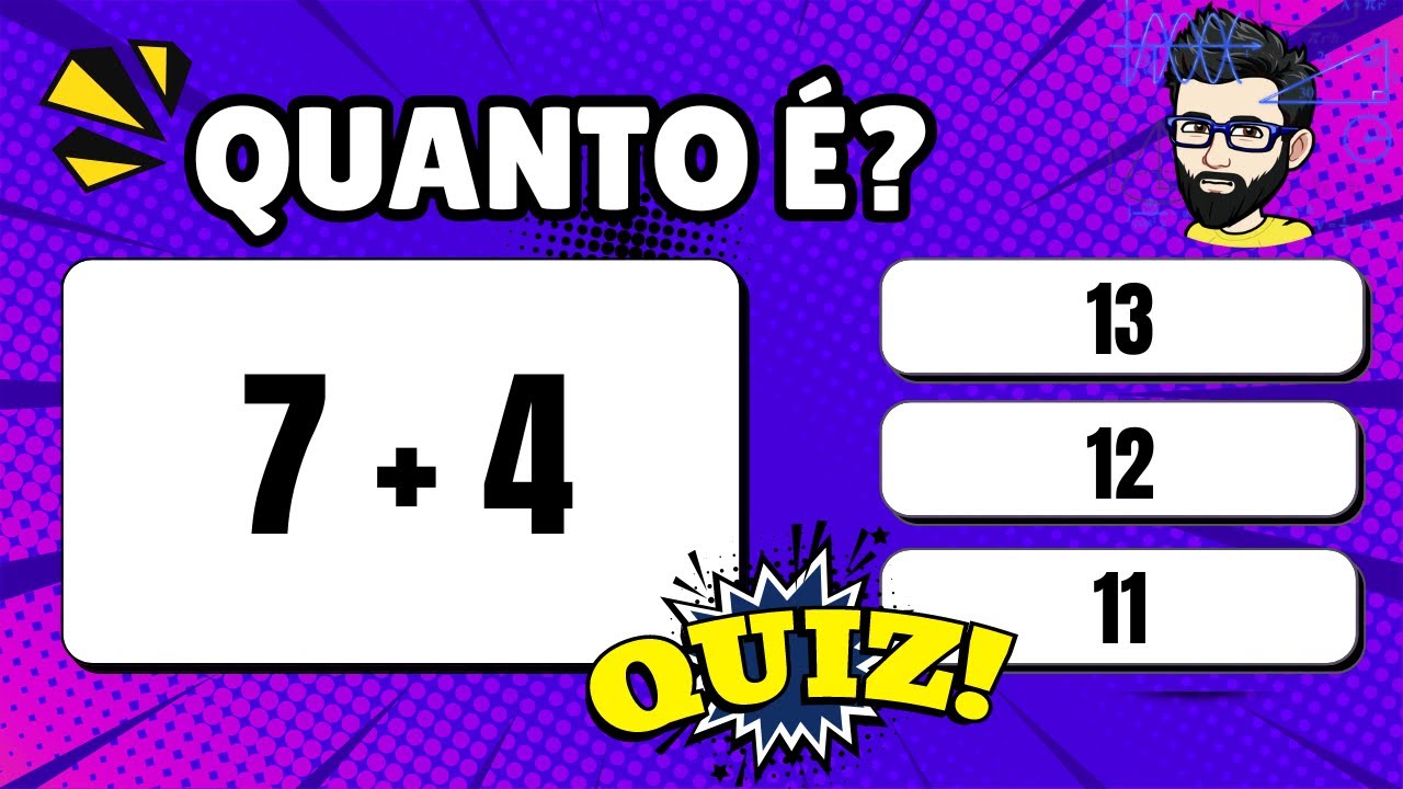 Desafie-se com o Quiz de Adição e Subtração: 40 Perguntas para Testar suas Habilidades! 🧮