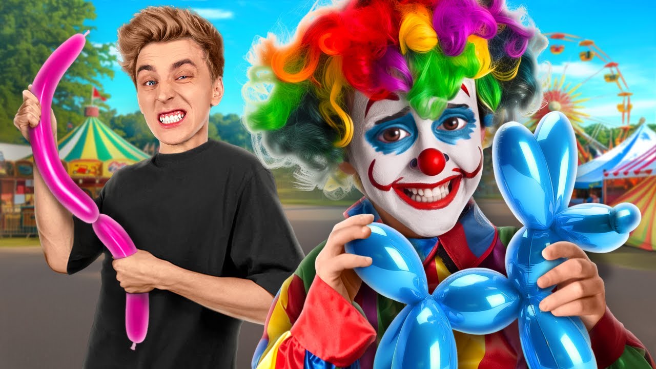 24 часа с сыном-клоуном А4! 🤡