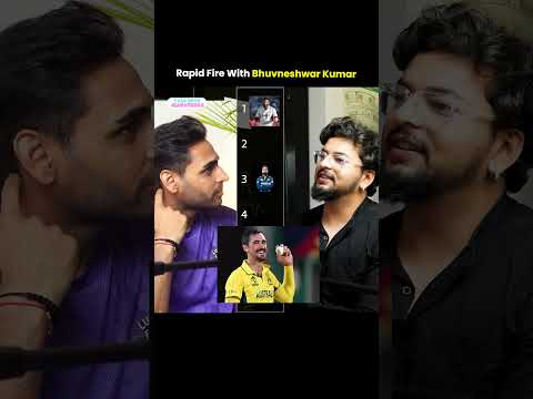 Rapid Fire With Bhuvneshwar Kumar Podcast #cricket #ipl #csk #ipl2025