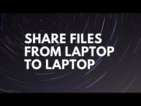 How to send / share files from laptop to laptop | Wireless | Windows 10 | without software | NearBy