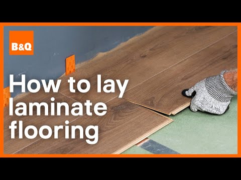 How to lay laminate flooring | DIY
