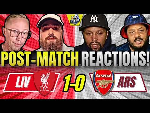 ARSENAL FANS POST-MATCH REACTIONS TO LIVERPOOL 1-0 ARSENAL | PREMIER LEAGUE FAN REACTIONS