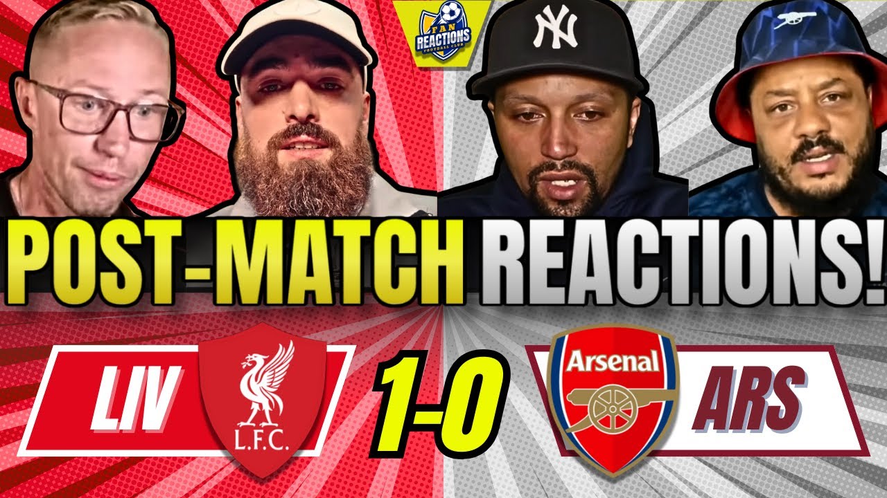 Arsenal Fans React to Narrow 1-0 Loss Against Liverpool ⚽ | Premier League Post-Match Reactions