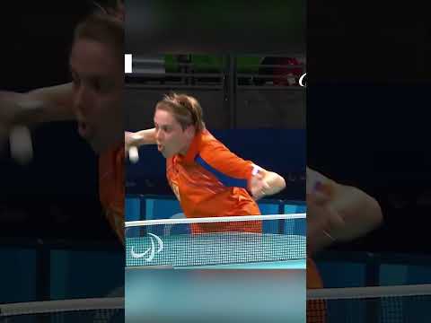 Best moments in table tennis paralympics🔥😎 #tabletennis #pingpong #ittf #wtt #paralympics