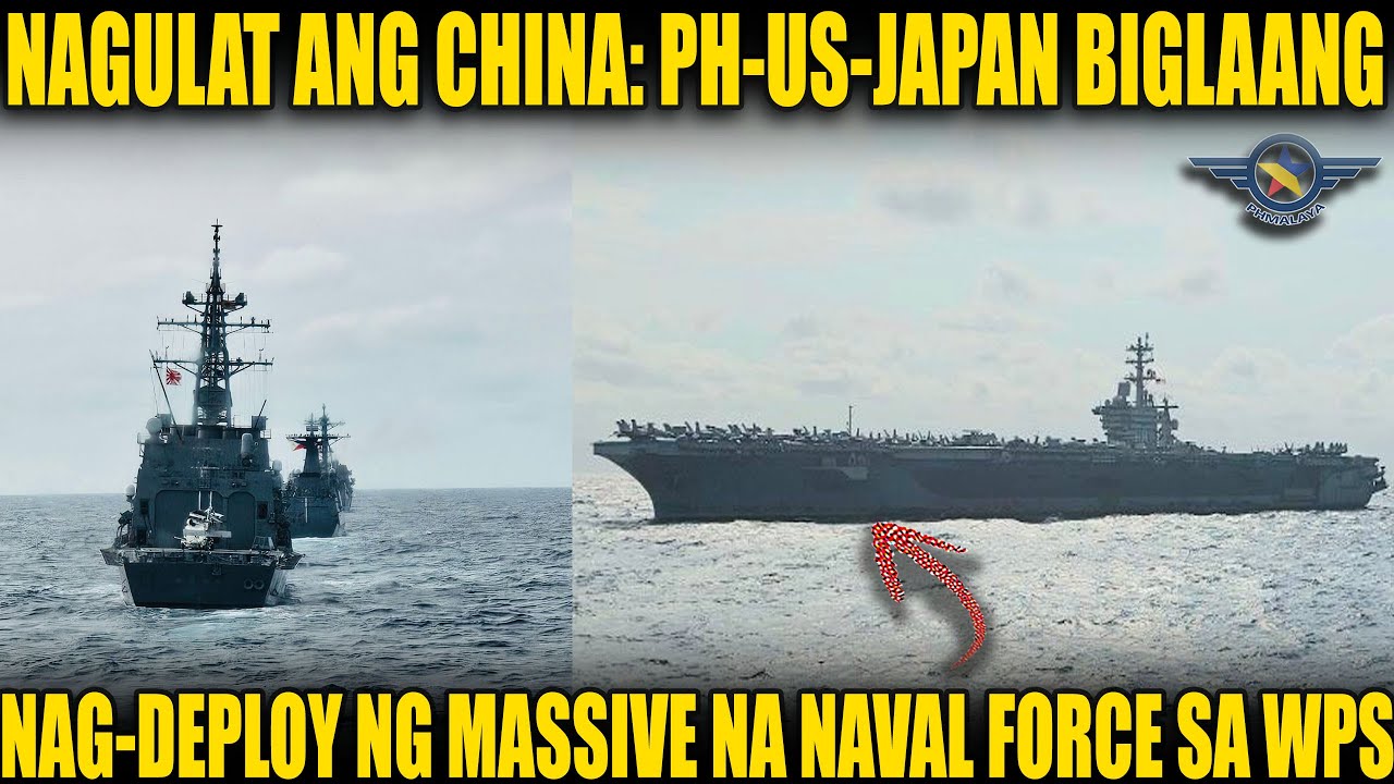 PH, Japan, US Conduct Massive Naval Exercise in West Philippine Sea