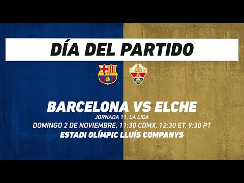Barcelona vs Elche, frente a frente: LaLiga