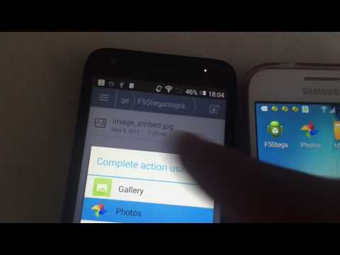 Android JPEG Steganography