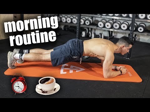 MORNING ROUTINE SPORT EN 5 MINUTES !! (Ă la maison)