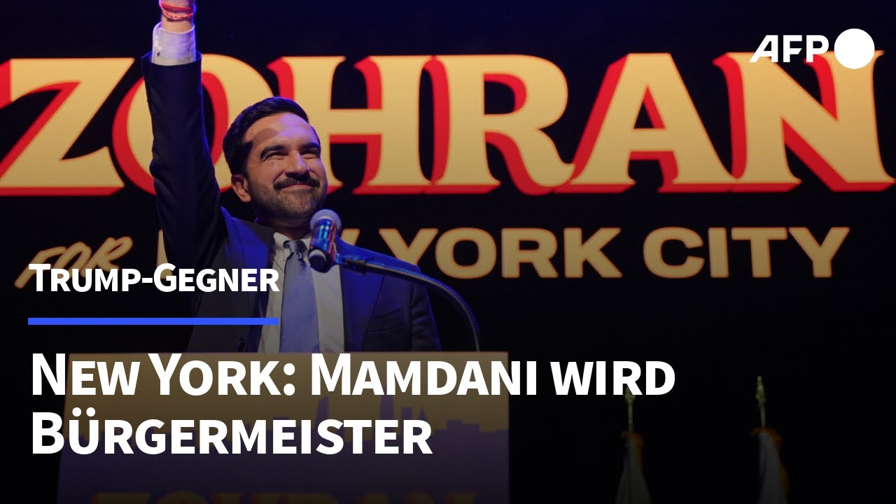 Zohran Mamdani gewinnt Bürgermeisterwahl in New York