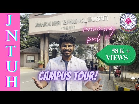 JNTUH CAMPUS TOUR || JAWAHARLAL NEHRU TECHNOLOGICAL UNIVERSITY HYDERABAD|| JNTUH-UCEH