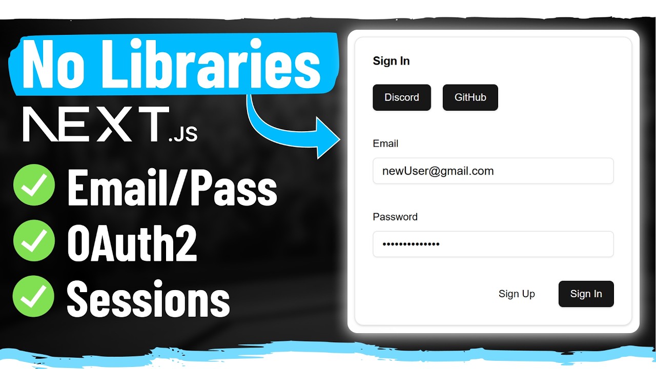 Next.js Auth Masterclass: Build Secure Login 🚀