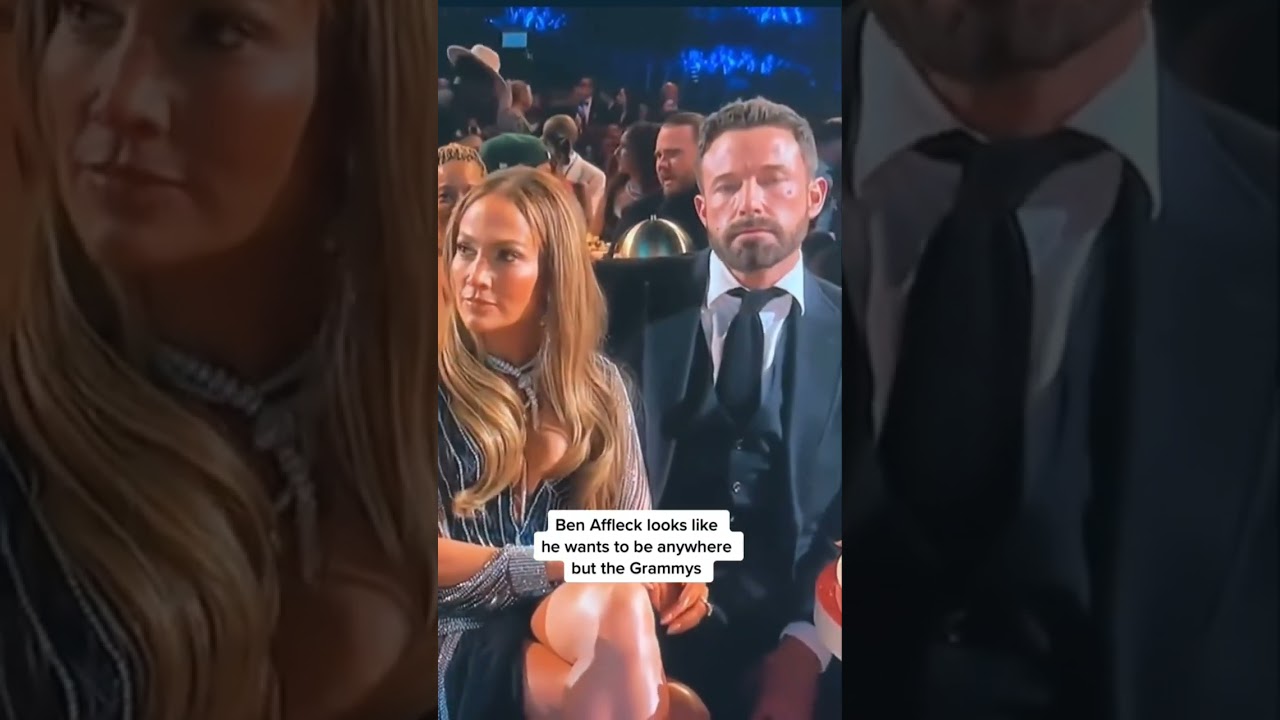 Ben Affleck's Surprising Reaction at the Grammys 🎤 #shorts