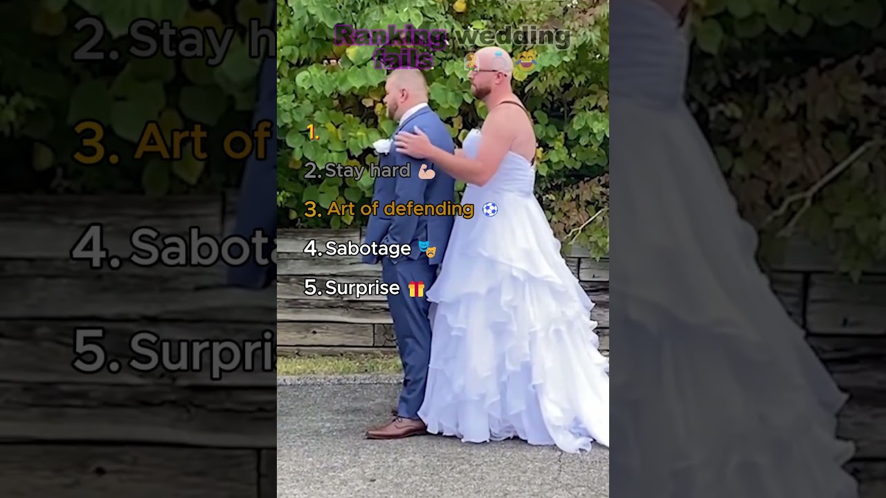 Top Wedding Fails That Will Make You Laugh 👰💍