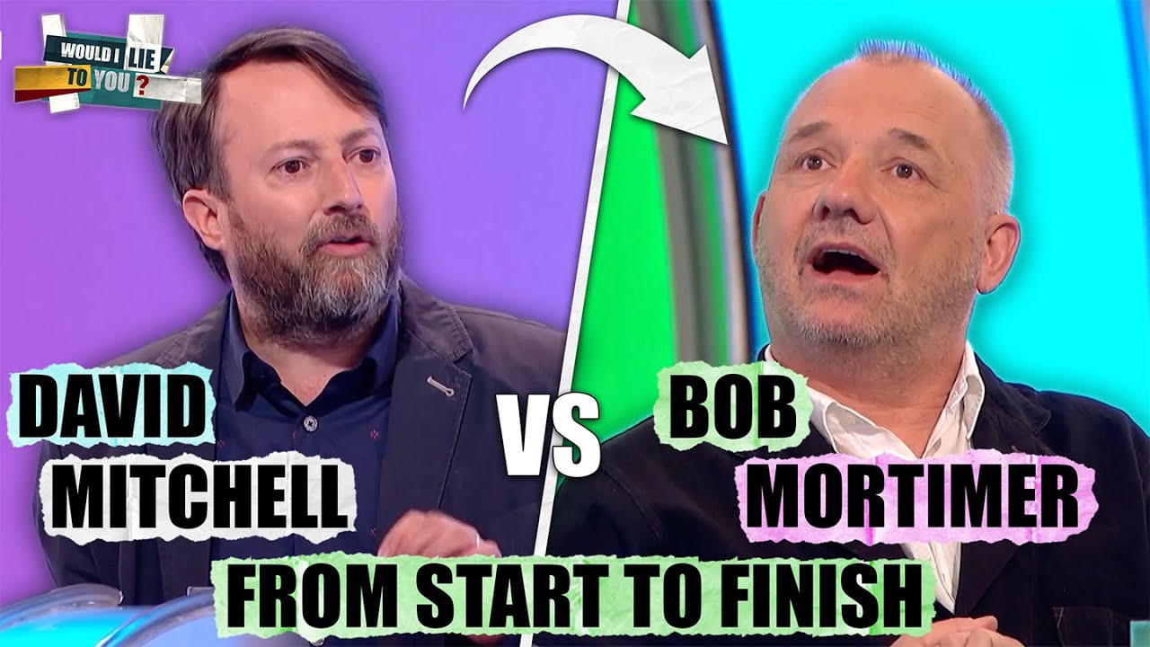 Bob Mortimer Triggers David Mitchell's Meltdown 😅