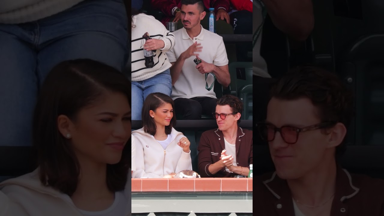 Zendaya & Tom Holland Share Sweet Moments at 2024 Indian Wells 🎾