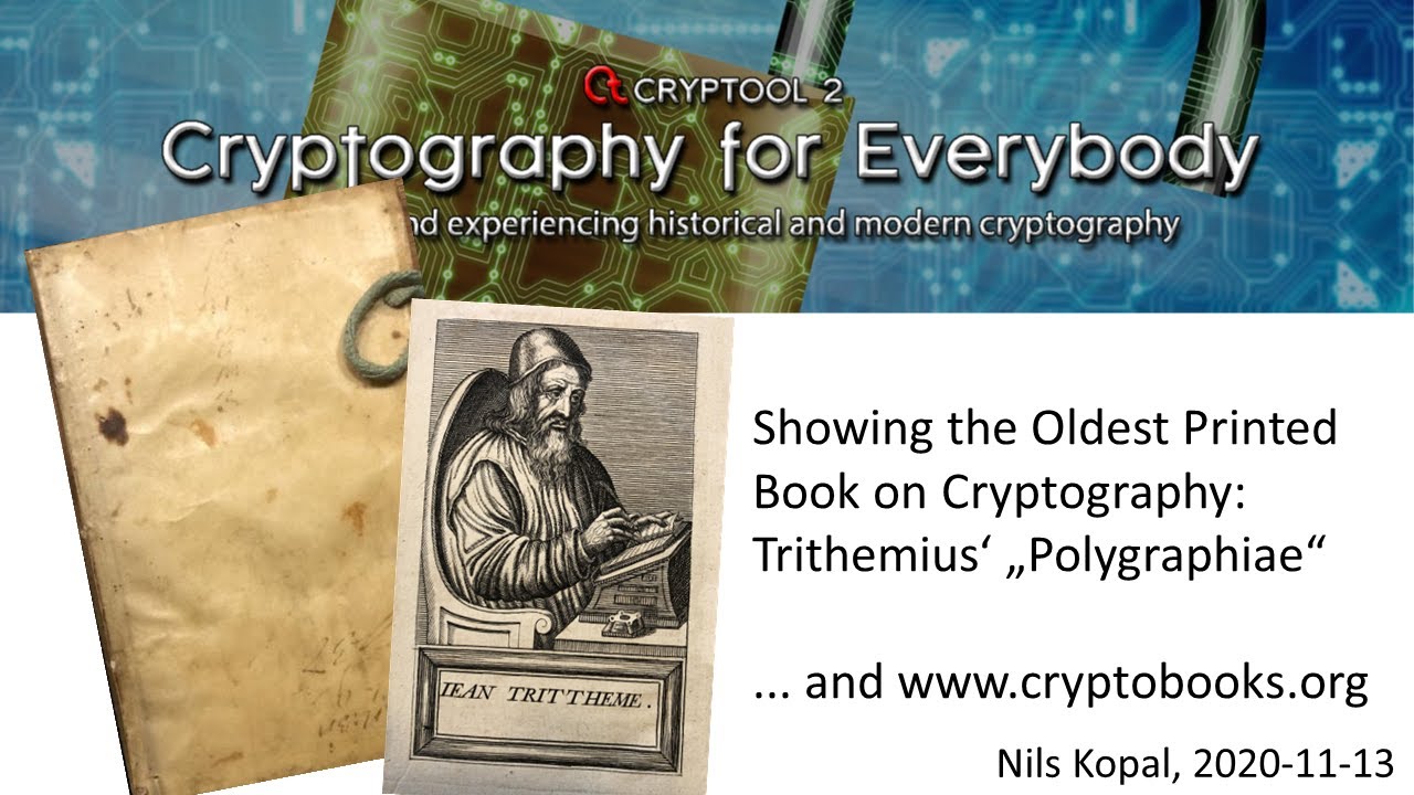 Discover the Oldest Printed Book on Cryptography: Trithemius' 'Polygraphiae' 📜