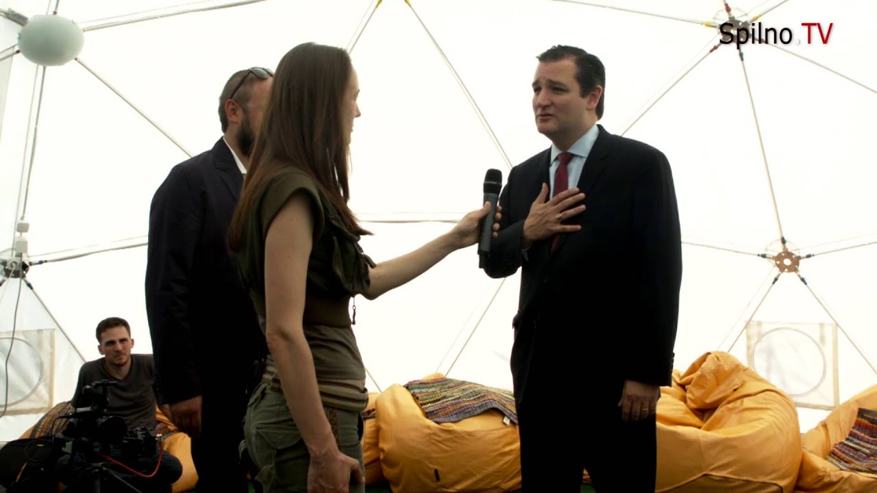 Американський сенатор Тед Круз на Майдані у студії SPILNO TV