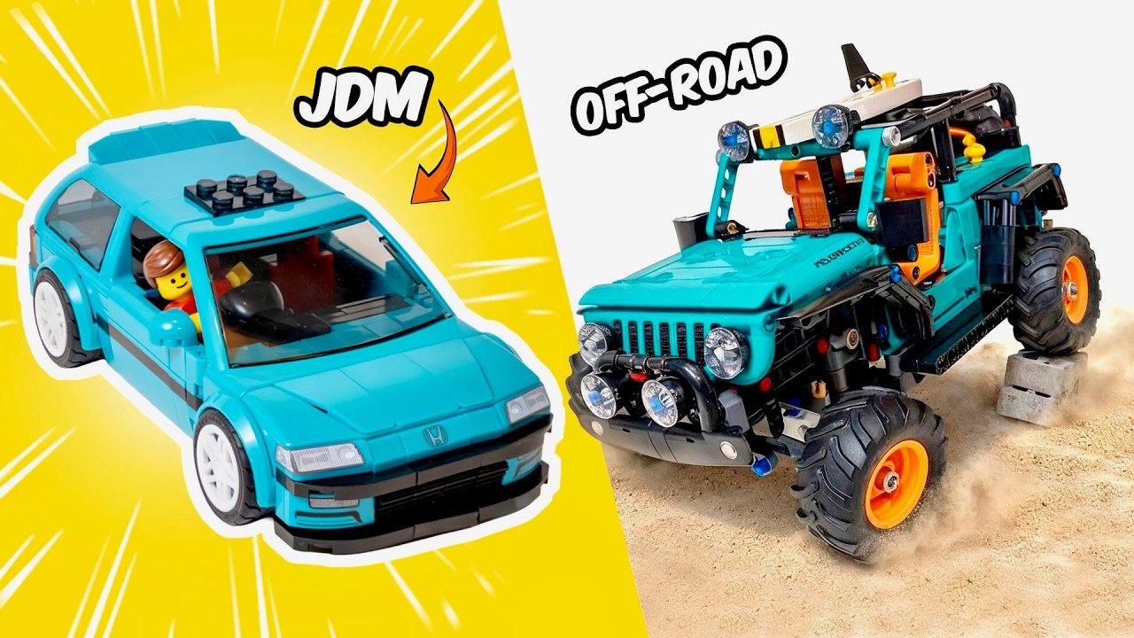 I Built EVERY Type of LEGO Car...