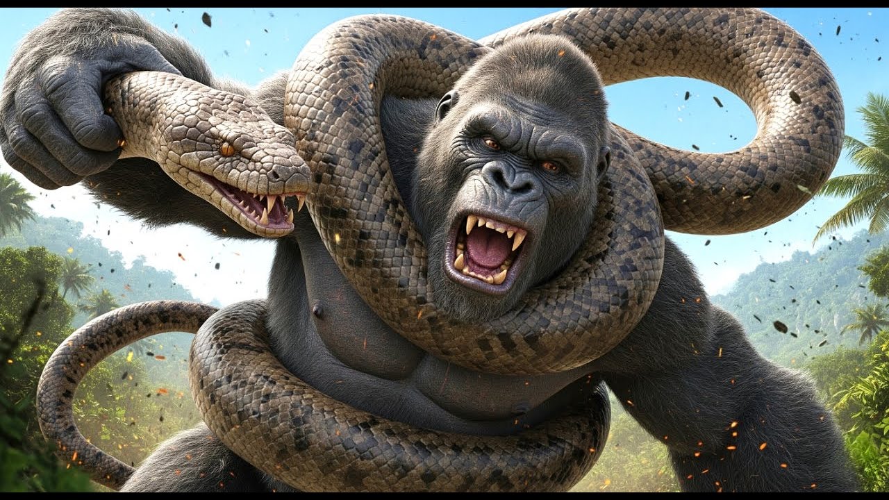 King Kong vs. Anaconda: Jungle Battle 🐍🦍