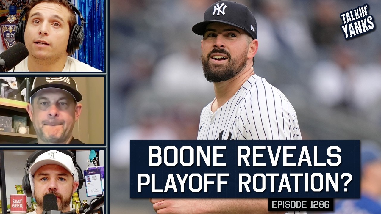 Aaron Boone Discusses Postseason Rotation 🧢