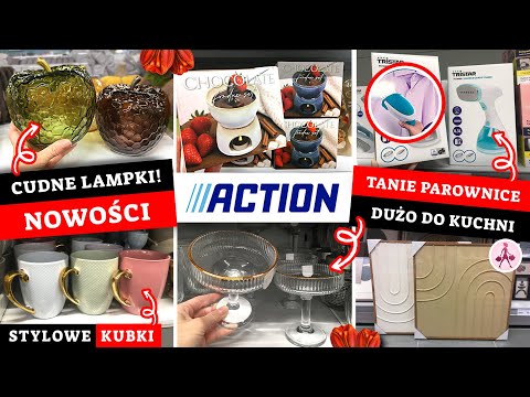 ACTION TANIE PAROWNICE! 😱 ZESTAWY DO FONDUE 😍 CUDNE LAMPY JABŁKA 🍎🍎🍎 ILE NOWOŚCI 💥