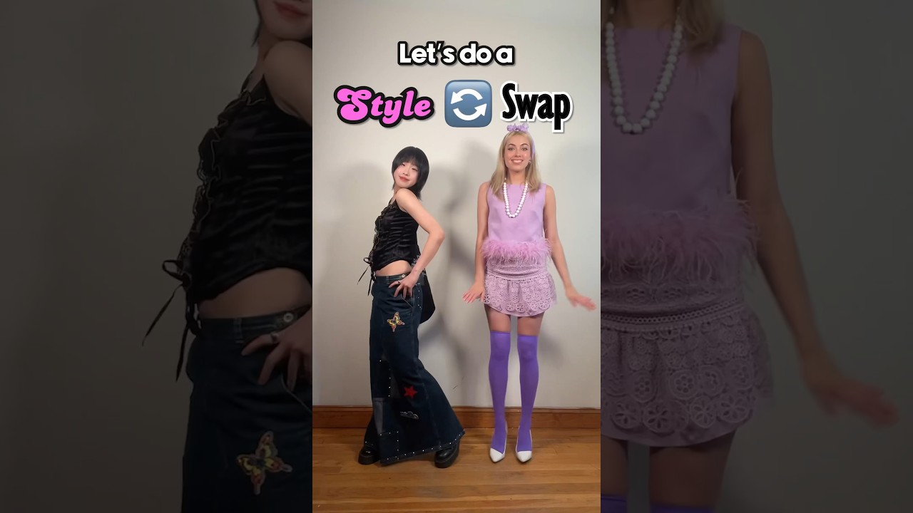 Fashion Swap Challenge 🔄 #StyleSwap