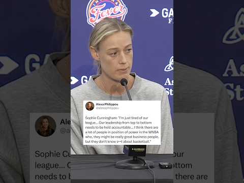 Sophie Cunningham called out the WNBA and the people behind the scenes 👀