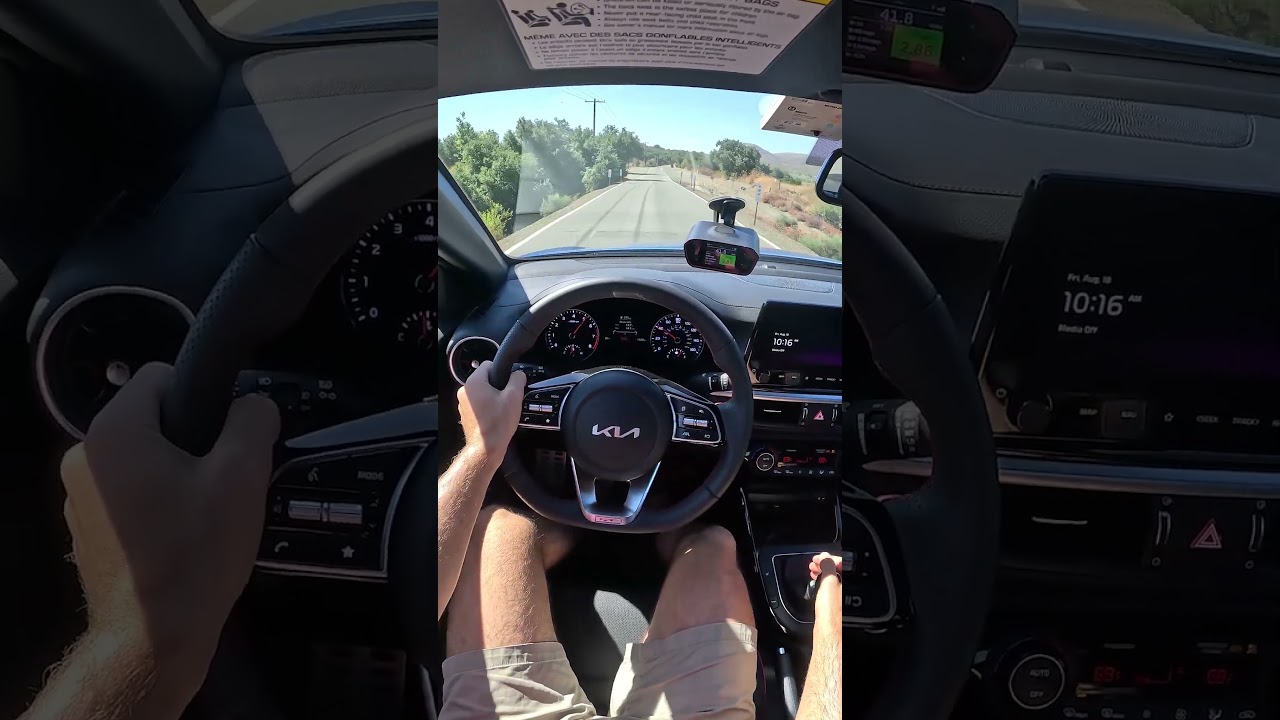 Kia Forte GT Manual Hits 60 in 7.3s π