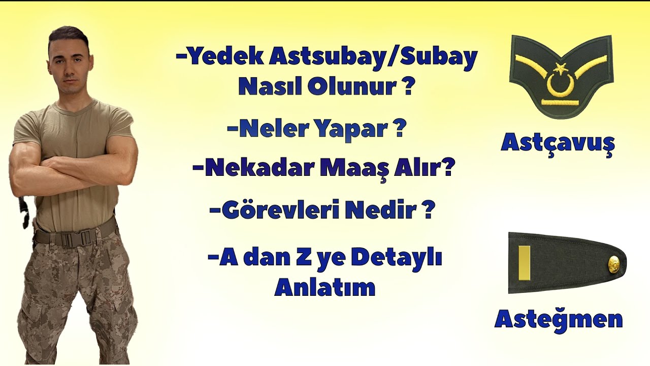 Yedek Subay/Astsubay Nasıl Olunur? Detaylı Rehber