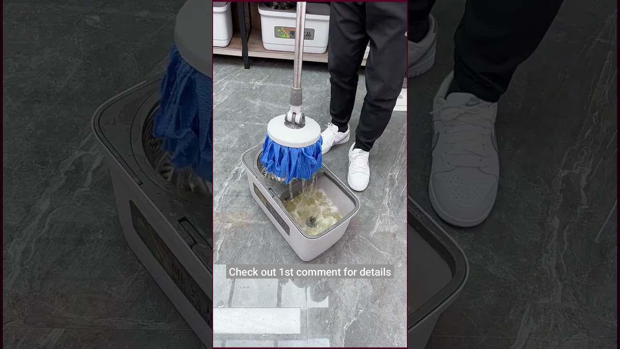 O-Cedar RinseClean Spin Mop 🧼 Effortless Cleaning with 99% Bacteria Removal!