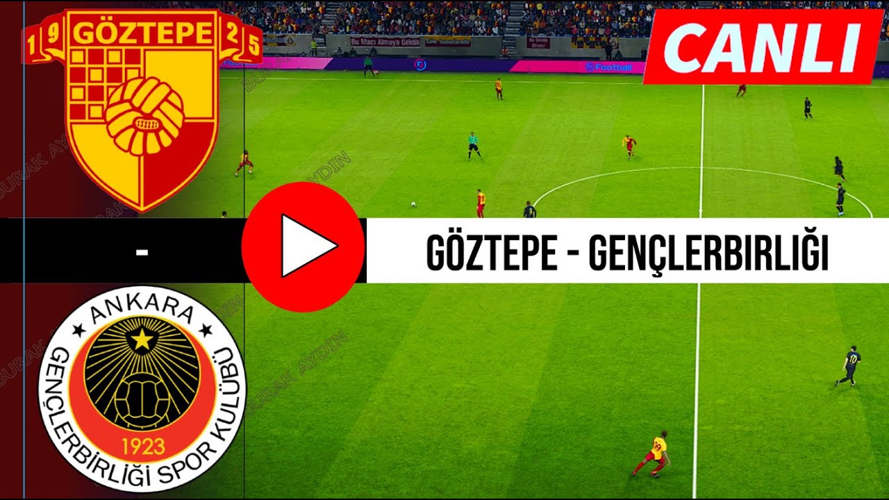 Göztepe - Gençlerbirliği Maçı Canlı İzle | eFootball 21 Türkçe Oyun 🎮
