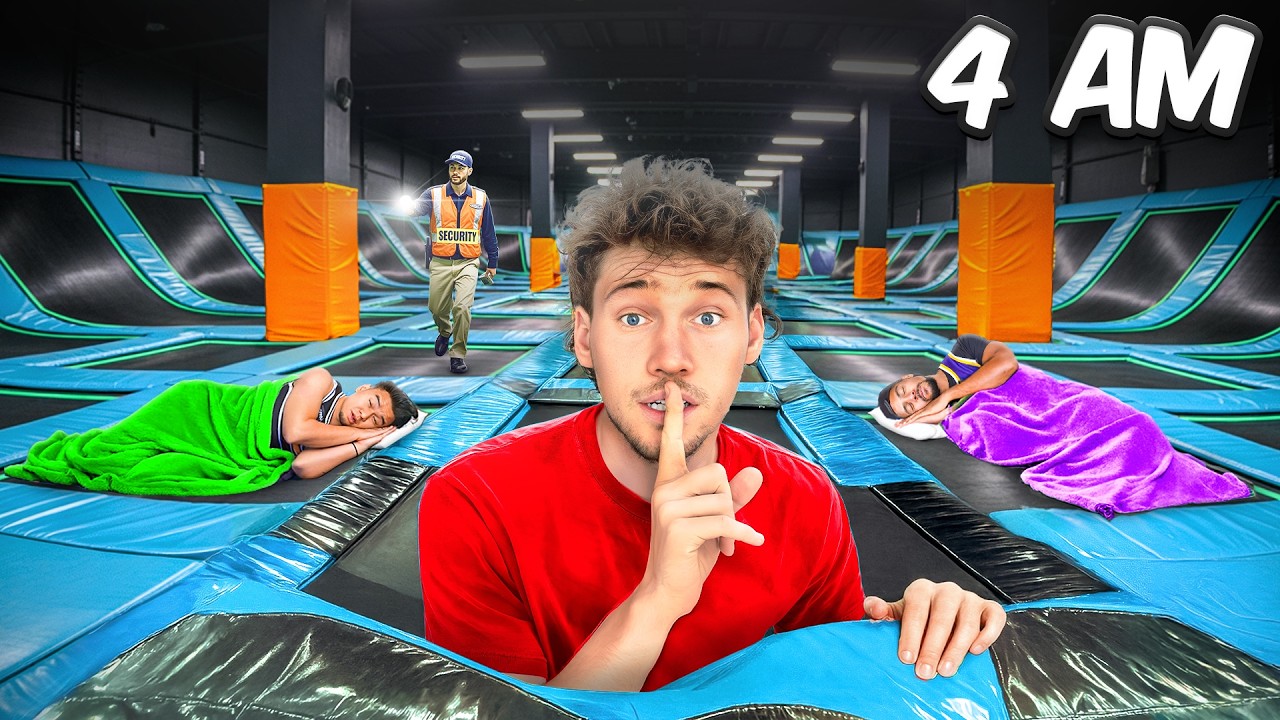 Overnight Adventure at Sky Zone Trampoline Park ๐ฐ
