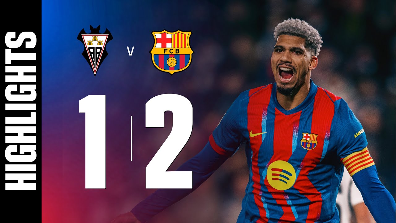 Albacete 1-2 Barcelona: Copa del Rey Semifinal 🚀