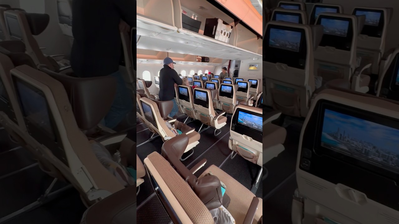 Etihad Boeing 787 Extra Legroom Seats ✈️