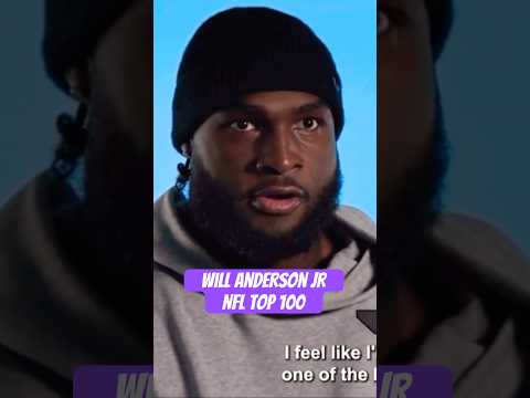 Houston Texans Will Anderson JR NFL Top 100 #nfl #nflnews #nflupdates #houstontexans #cjstroud #fyp
