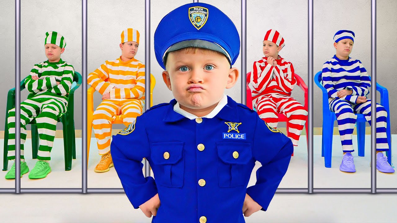 Oliver's Exciting Police Adventure 🚓: Manage a Station & Tackle Tough Prisoners!