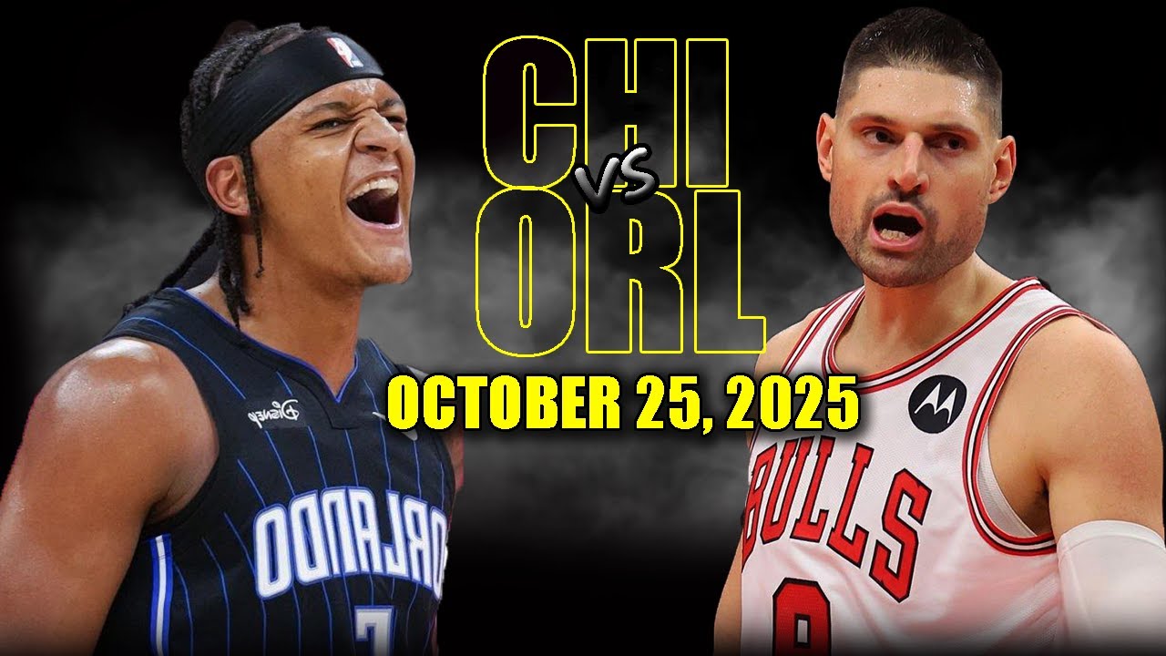 Chicago Bulls vs Orlando Magic Game Highlights - October 25, 2025 | NBA Season