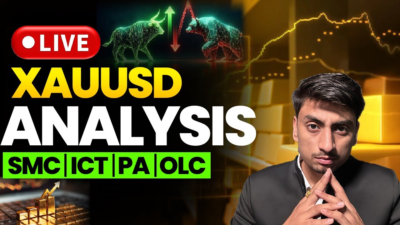 Live Gold & Crypto Market Analysis | XAUUSD & SMC/ICT Insights 📈 | NitishFx_ (Sep 15)