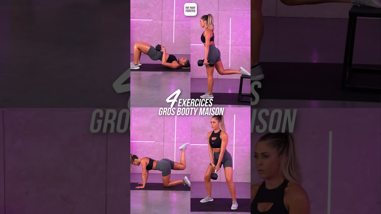 4 Exercices Efficaces pour Développer Tes Fessiers 🍑