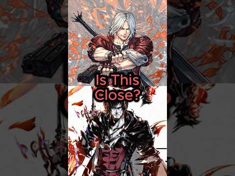 Is Dante vs Clive Actually Close #devilmaycry #finalfantasy #dante #cliverosfield #vs #shorts
