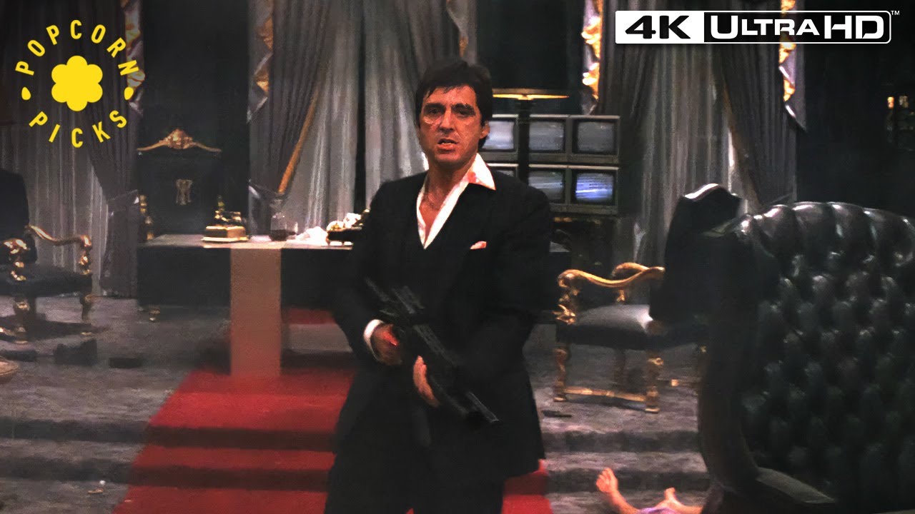 Al Pacino's Iconic 'Say Hello To My Little Friend' Scene 🎬