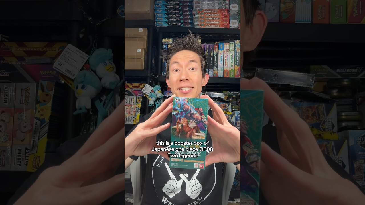 What’s Inside a Two Legends JPN One Piece 08 Booster Box?!